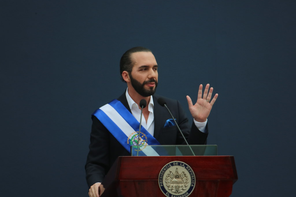 Constitutional swearing-in ceremony for Nayib Bukele, new president of El Salvador for the period 2019-2024, in the Civic Plaza “Capital General Gerardo Barrios”, in San Salvador - Created by Gobierno Danilo Medina